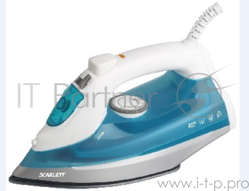 Утюг Scarlett SC-SI30P04 2200Вт белый/голубой