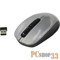 Мышь Oklick 475MW черный/серый оптическая (1200dpi) беспроводная USB (3but) 945829