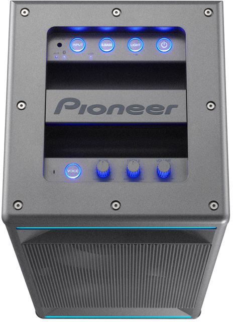 Колонка порт. Pioneer XW-SX50-H серый 120W 1.0 BT/3.5Jack/USB