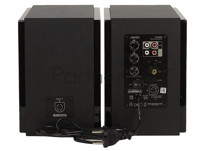 Колонки Edifier R1850DB Black (2.0, 33Wx2, RMS, Bluetooth 4.0)