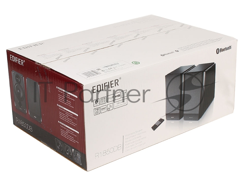 Колонки Edifier R1850DB Black (2.0, 33Wx2, RMS, Bluetooth 4.0)