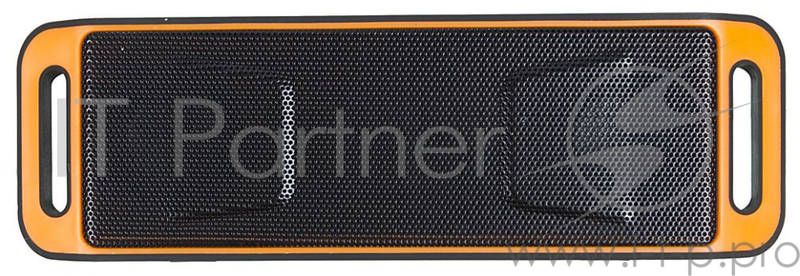 Колонки Hyundai H-PAC160 1.0 черный/оранжевый 6Вт беспроводные BT