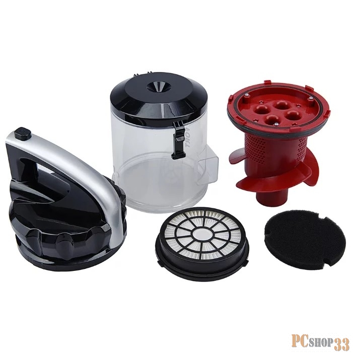 Пылесос Пылесос Kitfort Мощность: 1400 Вт.Ёмкость пылесборника: 2,0 л.красно-черный