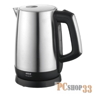 Чайник Чайник MYSTERY MEK-1646, 1,7л., 2000 Вт., нержавеющая сталь