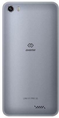 Мобильный телефон Смартфон Digma Linx X1 Pro 3G 16Gb 2Gb темно-серый 3G 2Sim 5
