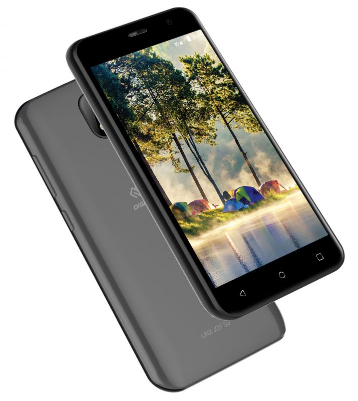 Мобильный телефон Смартфон Digma Linx Joy 3G 4Gb 512Mb темно-серый 3G 2Sim 5