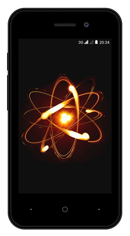 Мобильный телефон Смартфон Digma Linx Atom 3G 4Gb 512Mb черный 3G 2Sim 4