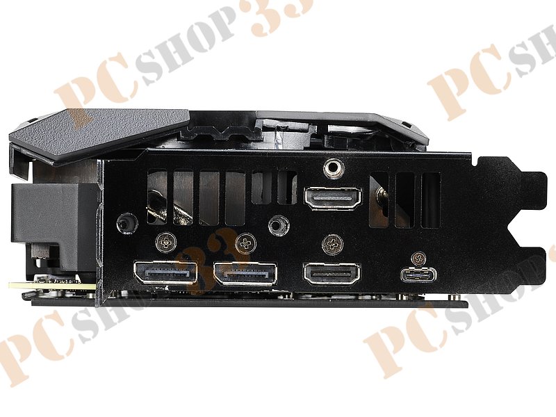 Видеокарта ASUS GeForce RTX 2080 8ГБ ROG-STRIX-RTX2080-8G-GAMING (GeForce RTX 2080, DDR6, 2xHDMI, 2xDP, USB-C) (PCI-E)