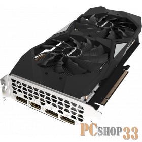 Видеокарта GIGABYTE GeForce GTX 1660 Ti WINDFORCE OC 6G 6ГБ GV-N166TWF2OC-6GD (GeForce GTX 1660 Ti, DDR6, HDMI, 3xDP) (PCI-E)