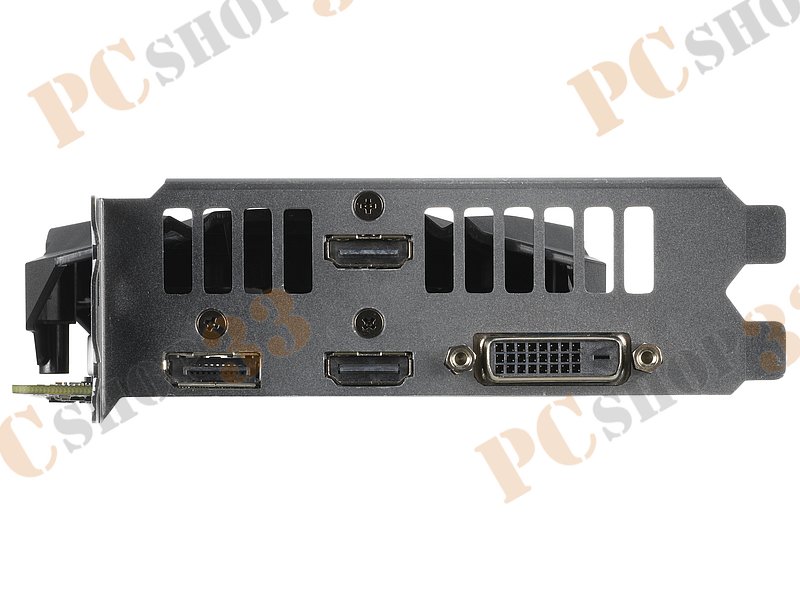 Видеокарта ASUS GeForce GTX 1660 Ti 6ГБ PH-GTX1660TI-O6G (GeForce GTX 1660 Ti, DDR6, DVI, 2xHDMI, DP) (PCI-E)