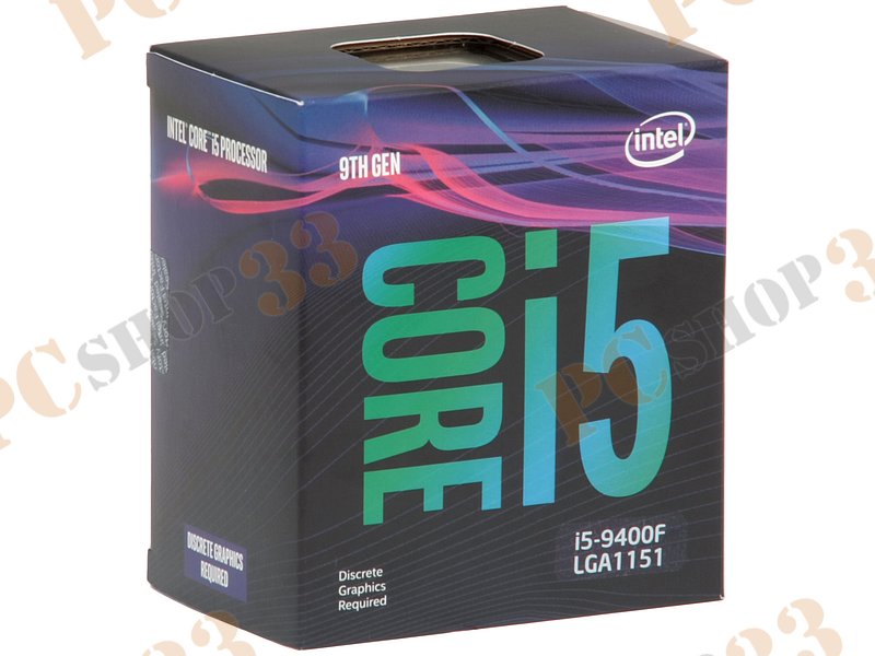 Процессор Intel Core i5-9400F (2.90ГГц, 9МБ, EM64T) Socket1151
