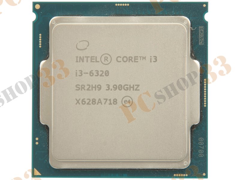 Процессор Intel Core i3-6320 (3.90ГГц, 2x256КБ+4МБ, EM64T, GPU) Socket1151 (без кулера)