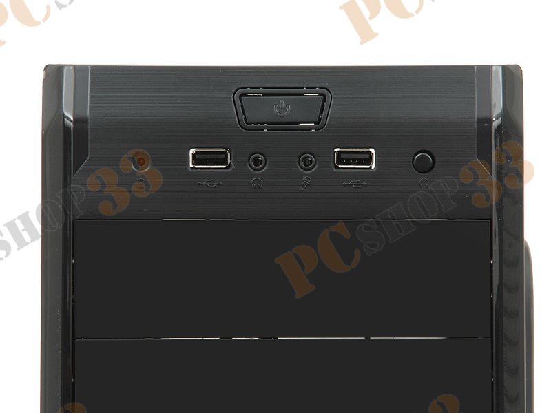 Корпус Miditower Aerocool V3X Black Edition, ATX, черный (700Вт)