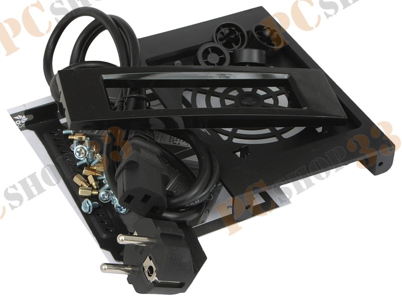 Корпус Miditower Aerocool V3X Advance Devil Red Edition, ATX, черно-красный (600Вт)