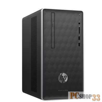 Компьютер HP Pavilion 590-a0009ur 4JV53EA (A6-9225-2.60ГГц, 8ГБ, 1ТБ, R4, LAN, WiFI, BT, W10 H) + клавиатура + мышь