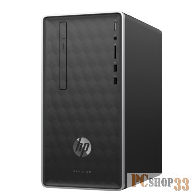 Компьютер HP Pavilion 590-a0009ur 4JV53EA (A6-9225-2.60ГГц, 8ГБ, 1ТБ, R4, LAN, WiFI, BT, W10 H) + клавиатура + мышь