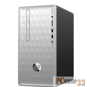 Компьютер HP Pavilion 590-p0004ur 4GM25EA (Pentium G5400-3.70ГГц, 8ГБ, 1ТБ, GFGTX1060, DVDRW, LAN, WiFI, BT, W10 H) + клавиатура + мышь