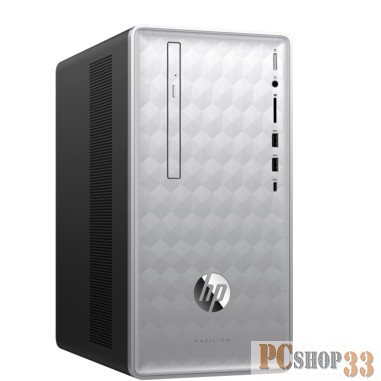 Компьютер HP Pavilion 590-p0015ur 4JT97EA (Ryzen 3 2200G-3.50ГГц, 8ГБ, 1ТБ, Vega 8, DVDRW, LAN, WiFI, BT, W10 H) + клавиатура + мышь