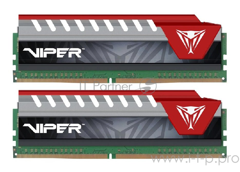 Модуль памяти 2x4ГБ DDR4 SDRAM Patriot Viper PVE48G280C6KRD (PC22400, 2800МГц, CL16)