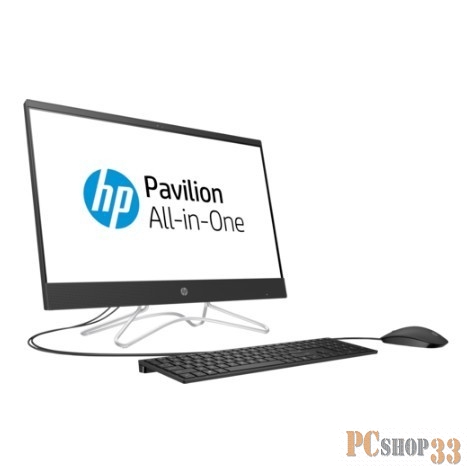 Моноблок HP 24-f0014ur 4HA40EA (A9-9425-3.10ГГц, 8ГБ, 128ГБ+1ТБ, R520, LAN, WiFi, BT, WebCam, 23.8 1920x1080, W10 H) + клавиатура + мышь