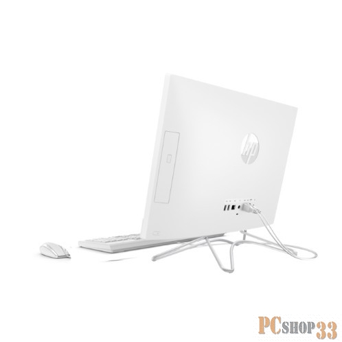 Моноблок HP 22-c0040ur 4GR62EA (Core i7 8700T-2.40ГГц, 8ГБ, 128ГБ+1ТБ, GFMX110, LAN, WiFi, BT, WebCam, 21.5 1920x1080, W10 H) + клавиатура + мышь