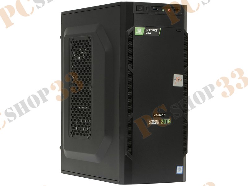 Компьютер FLEXTRON Energo Pro (Ci3-8100-3.60ГГц/PRIME H310M-K/8ГБ/240ГБ/1ТБ/4ГБ GTX1050Ti) (903431)