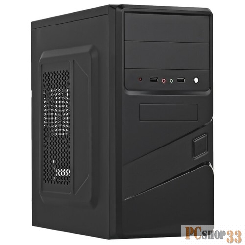 Корпус MiniTower SP Winard 5816B 2*USB2.0, audio, reset, mATX, БП 600W, 120mm