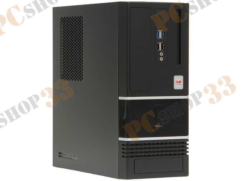 Корпус SlimCase InWin BK623BL RB-S400BN1-0 H U2.0*2+U3.0*2+A(HD) INWIN Slim Case 6132049