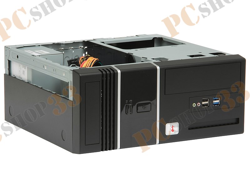 Корпус SlimCase InWin BK623BL RB-S400BN1-0 H U2.0*2+U3.0*2+A(HD) INWIN Slim Case 6132049