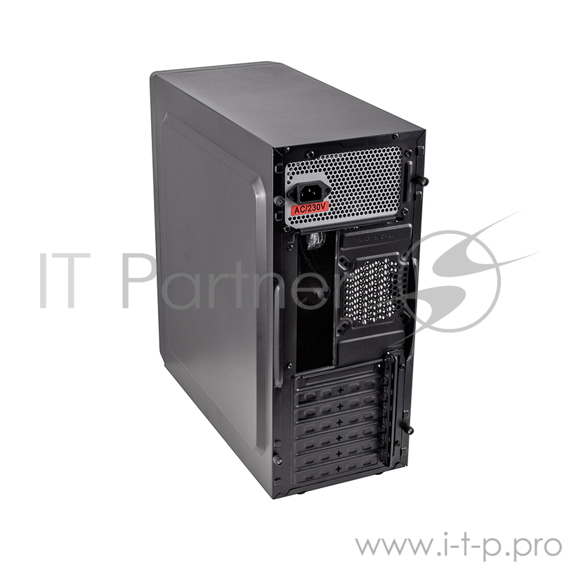 Корпус 3Cott 3C-MATX-R838, Black, mATX, блок питания 500 Вт, выходы USB 3.0x1 + USB 2.0x1, HD Audio, материал шасси класса A, SPCC толщиной 0.5mm