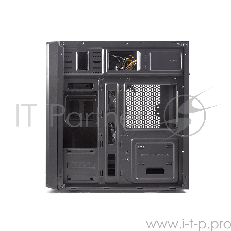 Корпус 3Cott 3C-MATX-R838, Black, mATX, блок питания 500 Вт, выходы USB 3.0x1 + USB 2.0x1, HD Audio, материал шасси класса A, SPCC толщиной 0.5mm