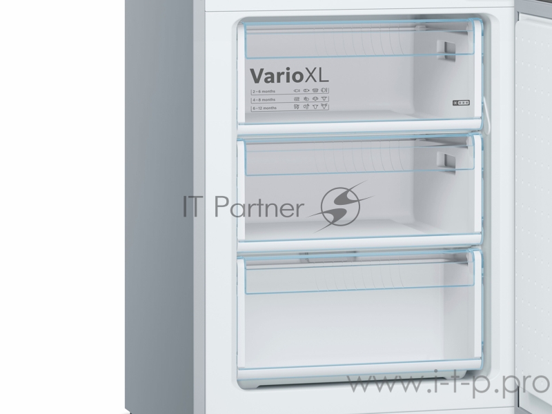 Холодильник Bosch KGV 36XL2AR покрытие Inox-look под нержавеющую сталь