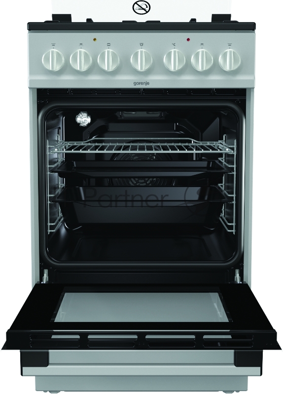 Плита Комбинированная Gorenje K5241SH серебристый