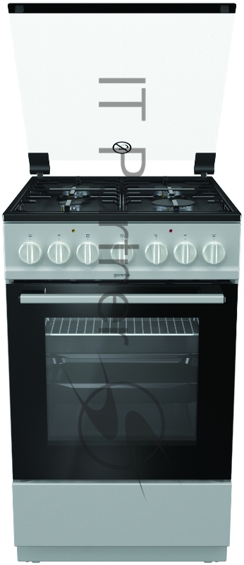 Плита Комбинированная Gorenje K5241SH серебристый