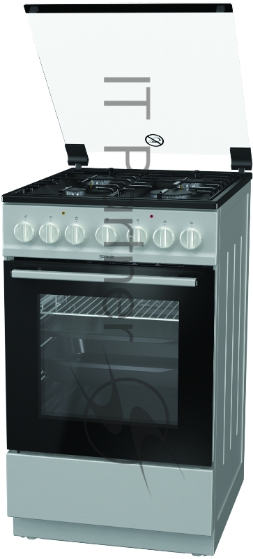 Плита Комбинированная Gorenje K5241SH серебристый