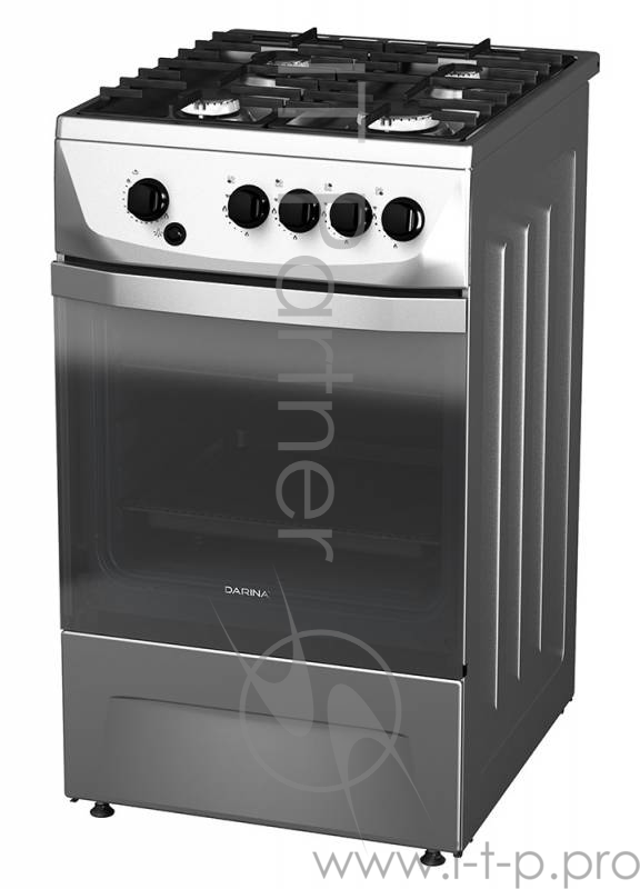 Плита Газовая Darina 1D1 GM 241 014 Х нержавеющая сталь