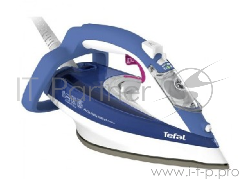 Утюг TEFAL FV-5540E0 синий/белый