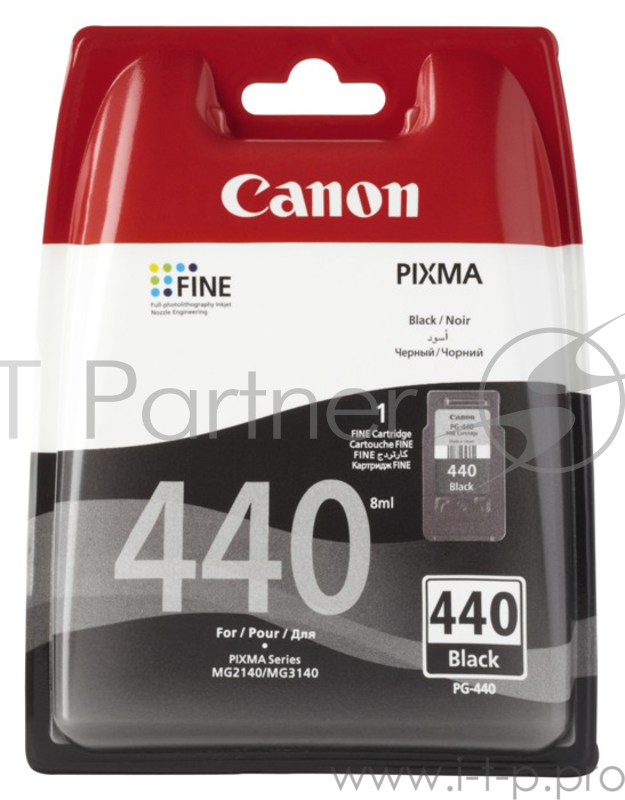 Картридж Canon PIXMA MG2140/3140 (O) PG-440, BK