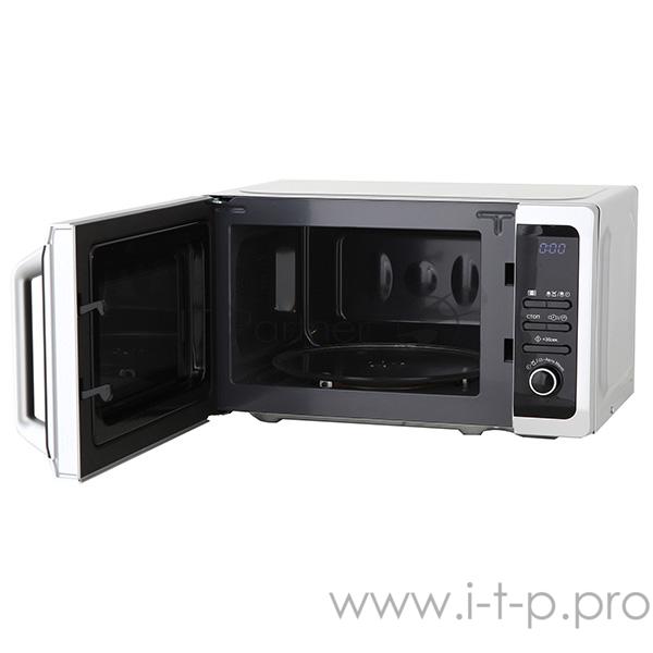 Микроволновая Печь Sharp R-2852RSL 20л. 800Вт серебристый/черный