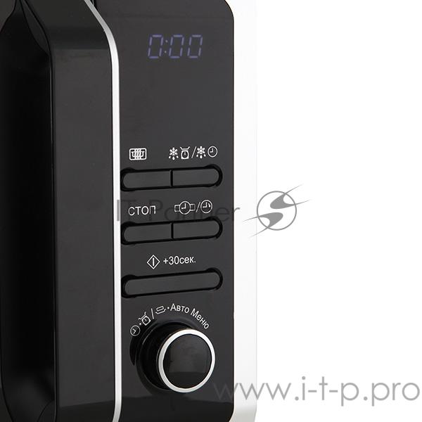 Микроволновая Печь Sharp R-2852RSL 20л. 800Вт серебристый/черный