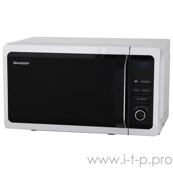 Микроволновая Печь Sharp R-2852RW 20л. 800Вт белый/черный