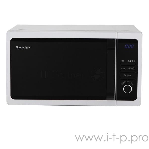 Микроволновая Печь Sharp R-2852RW 20л. 800Вт белый/черный