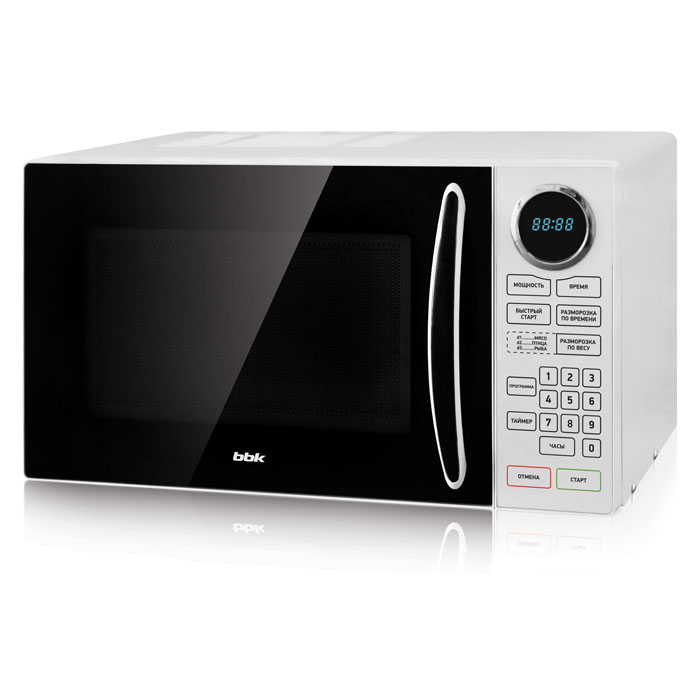 Микроволновая печь BBK 23MWS-916S/BW (соло) черный/белый