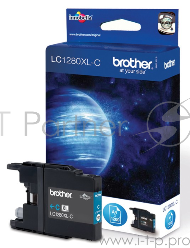 Картридж Brother MFC-J6510/6910DW (О) LC-1280XLC, 1,2К, повышенной ёмкости