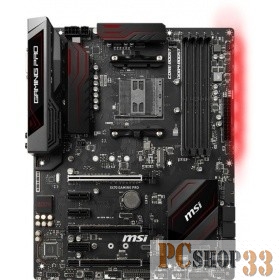 Материнская плата MSI X470 GAMING PRO Soc-AM4 AMD X470 4xDDR4 ATX AC`97 8ch(7.1) GbLAN RAID