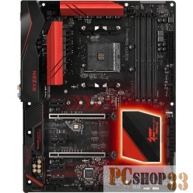Материнская плата ASRock Fatal1ty X370 Gaming X Socket AM4, AMD X370, 4xDDR-4, 7.1CH, 1000 Мбит/с, USB3.0, USB3.1, USB 3.1 Type-C, HDMI, ATX, Retail