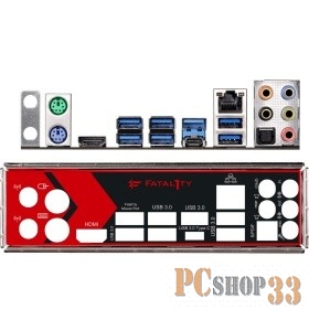 Материнская плата ASRock Fatal1ty X370 Gaming X Socket AM4, AMD X370, 4xDDR-4, 7.1CH, 1000 Мбит/с, USB3.0, USB3.1, USB 3.1 Type-C, HDMI, ATX, Retail