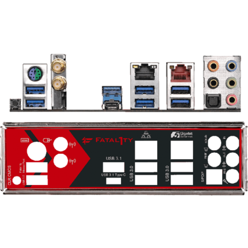 Материнская плата ASRock Fatal1ty X370 Professional Gaming Socket AM4, AMD X370, 4xDDR-4, 7.1CH, 1000 Мбит/с, 5000 Мбит/с, Wi-Fi, Bluetooth, Retail