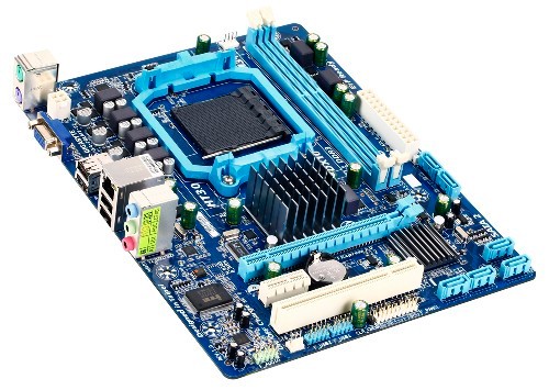 Материнская плата Gigabyte GA-78LMT-S2 Soc-AM3+ AMD 760G 2xDDR3 mATX AC`97 8ch(7.1) GbLAN RAID RAID1