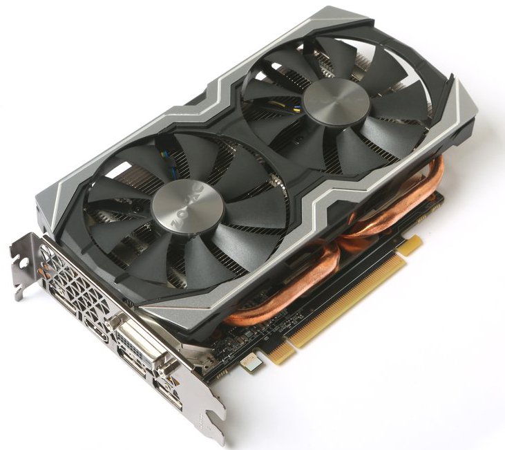 Видеокарта Zotac GTX1060 AMP! Edition 6Gb GDDR5 192bit DVI-D, HDMI, DPx3 (ZT-P10600B-10M) RTL